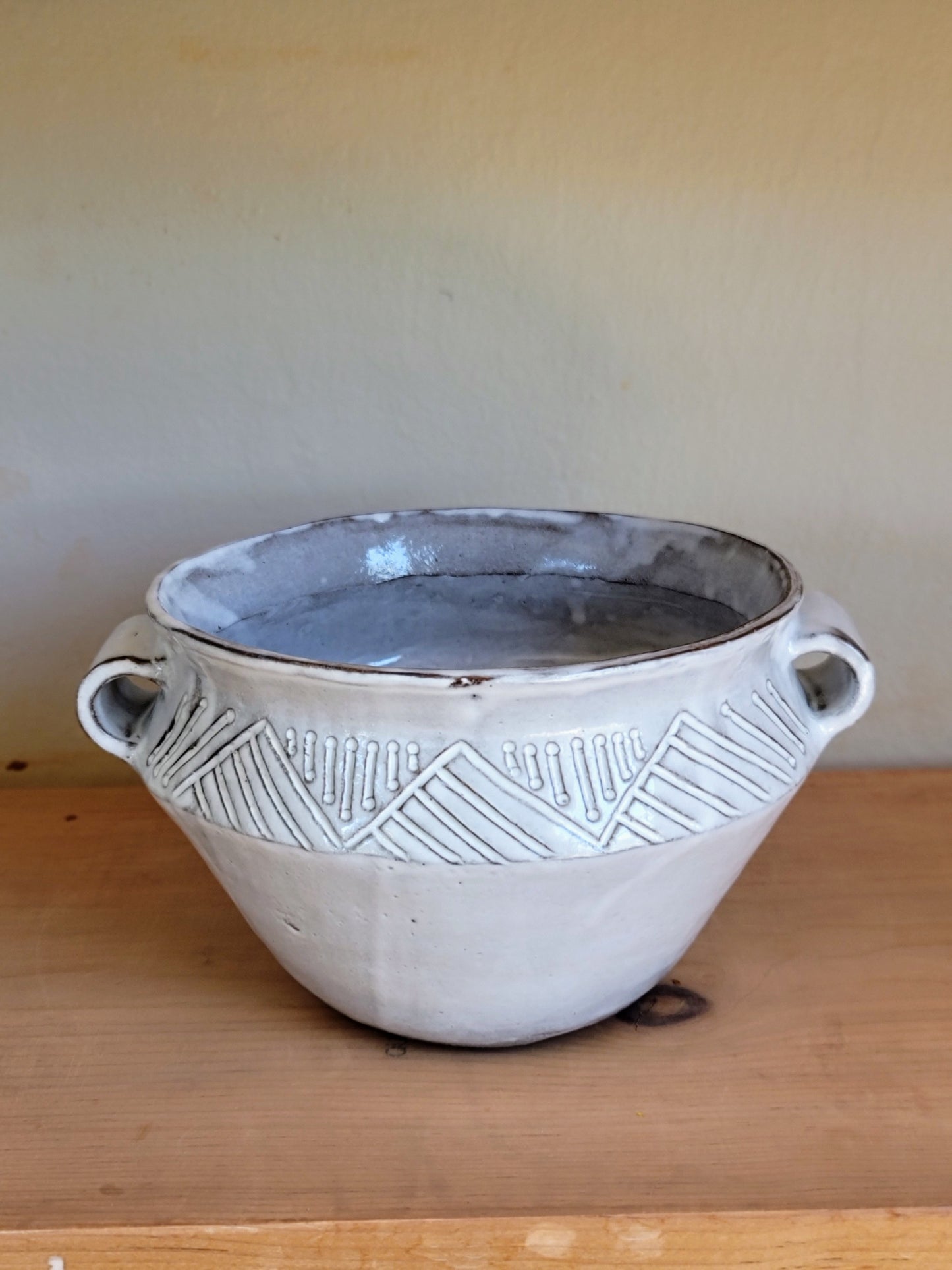 Taino Inspired Ceramic Vase