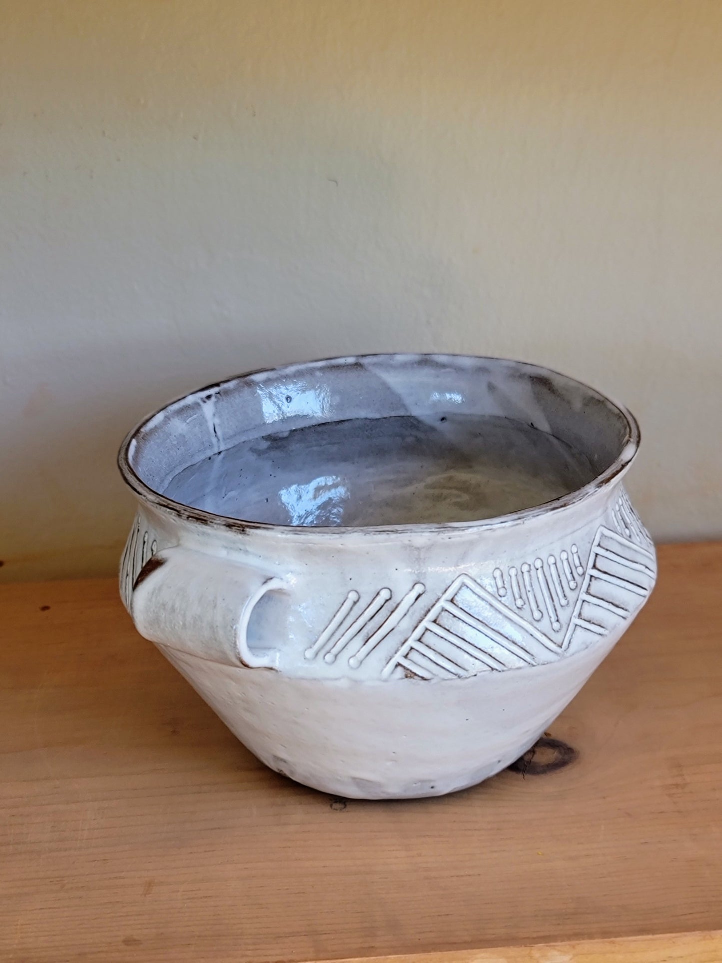 Taino Inspired Ceramic Vase