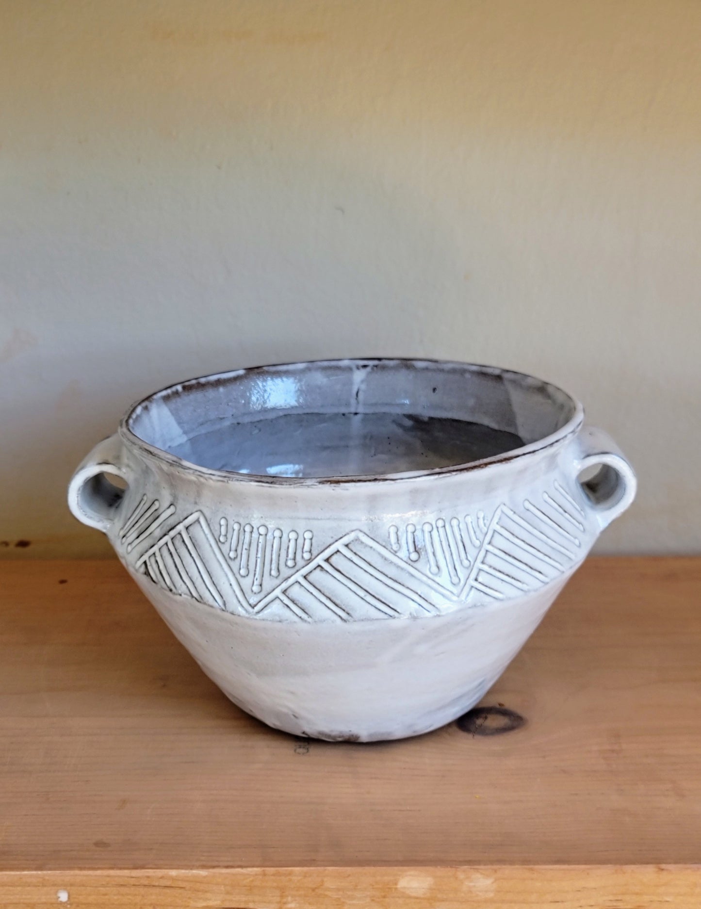 Taino Inspired Ceramic Vase