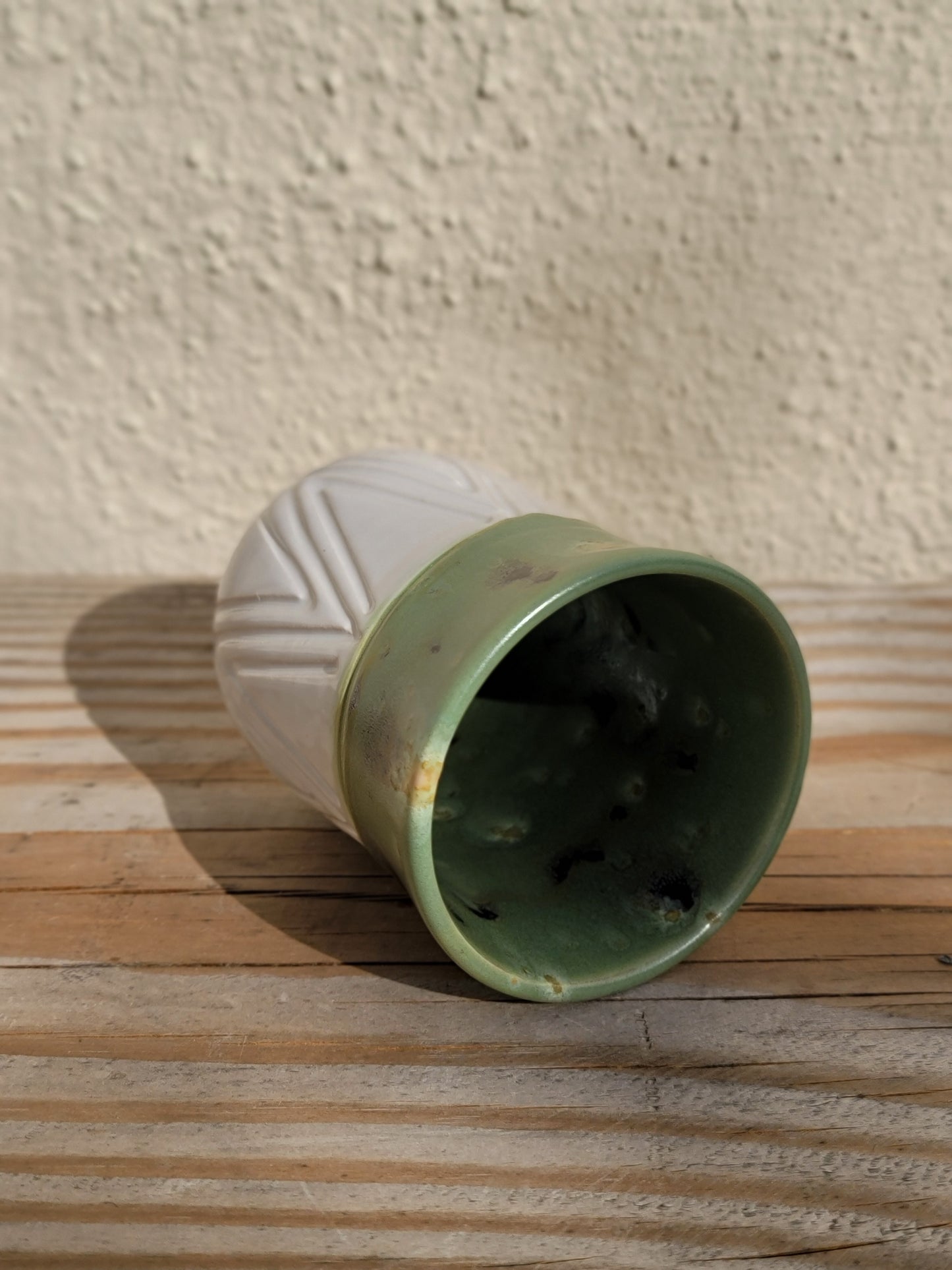 Green Ceramic Wine Glass | Tumbler