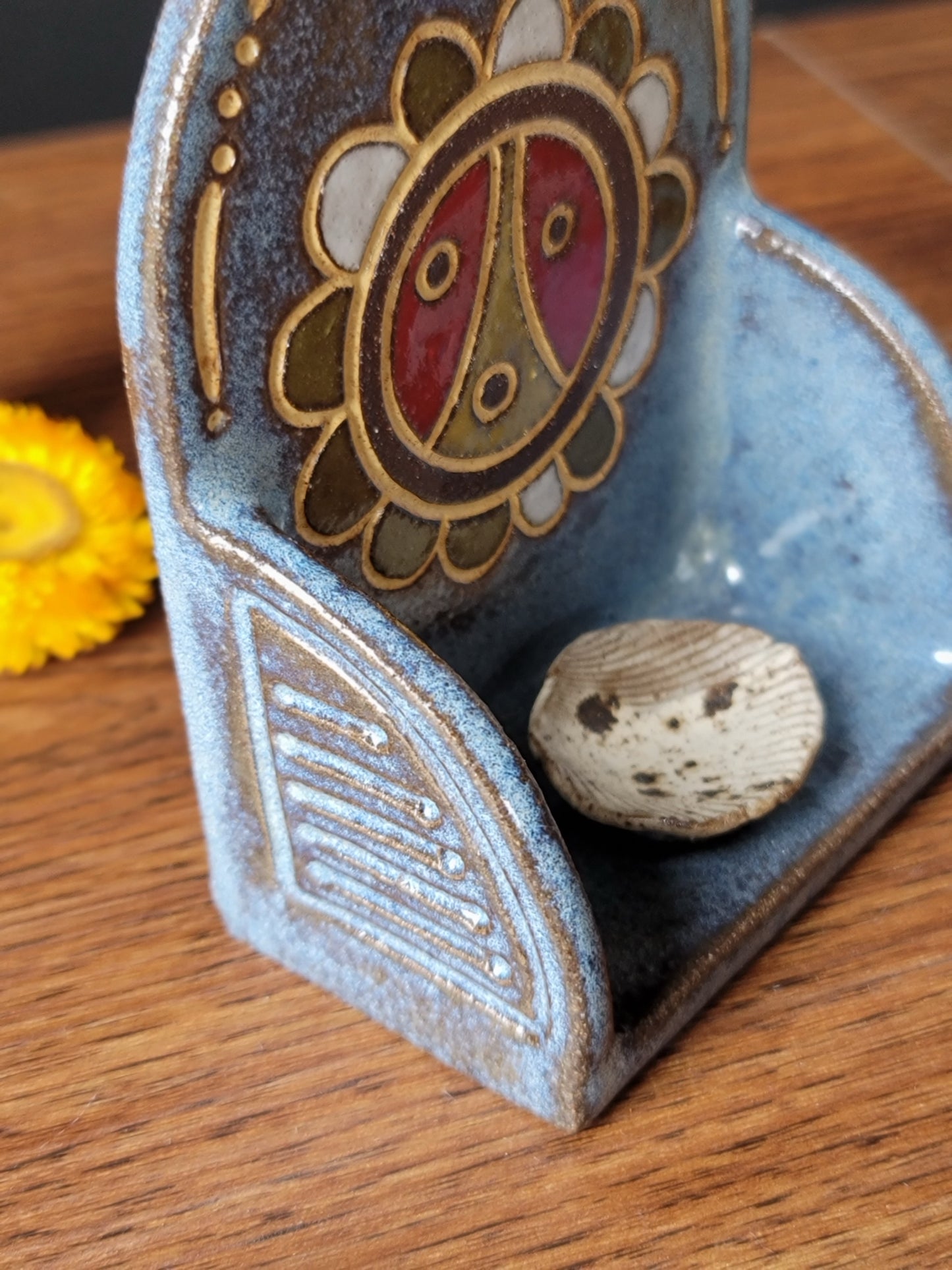 Sol Taino Mini Altar | Ceramic Wall Altar