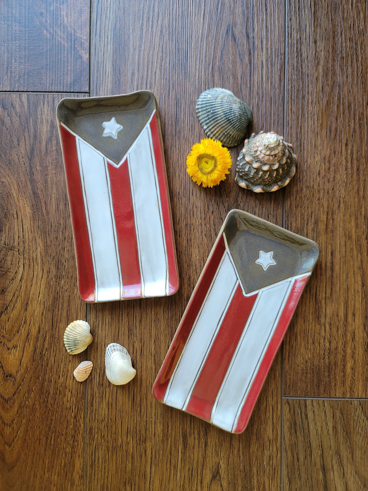 Puerto Rican Flag Mini Tray | Trinket Tray