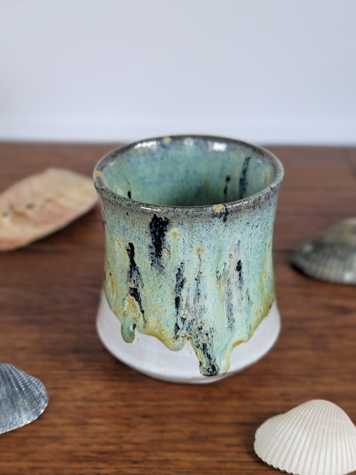 Ocean Inspired Tumbler | Stoneware Tumbler