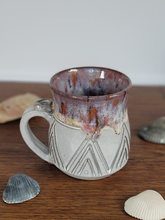 Taino Inspired Ceramic Mug  | Stoneware Mug