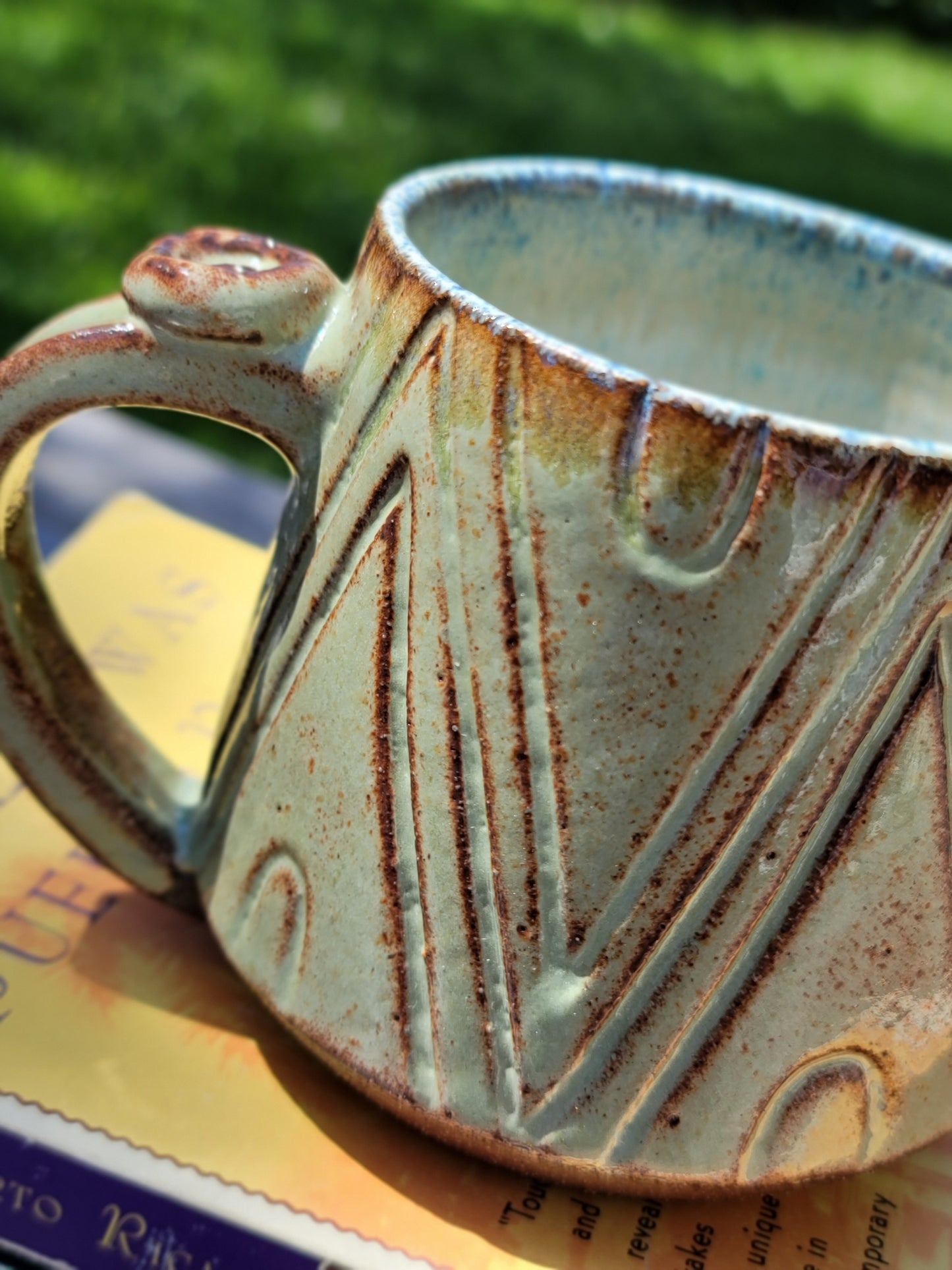 Taino Inspired Ceramic Mug | Stoneware